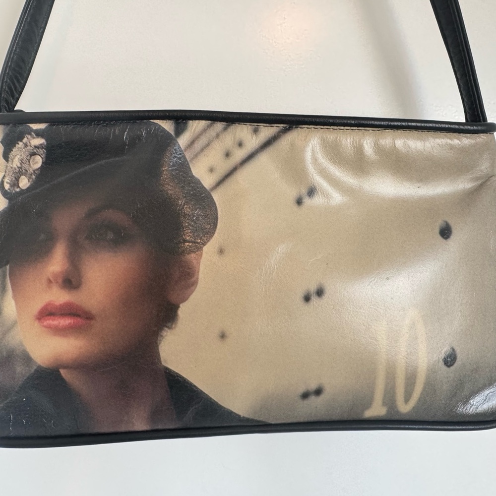 Stylish Black and Cream Women's Bag